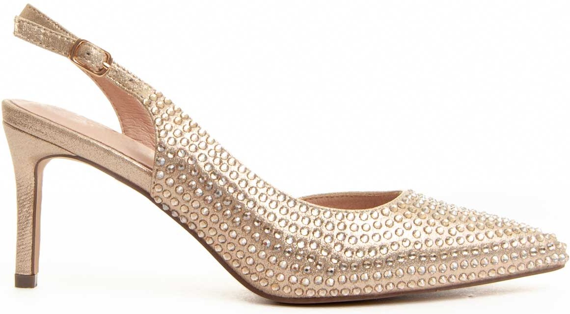 Montevita Absatzschuh Festshoe3 in Gold