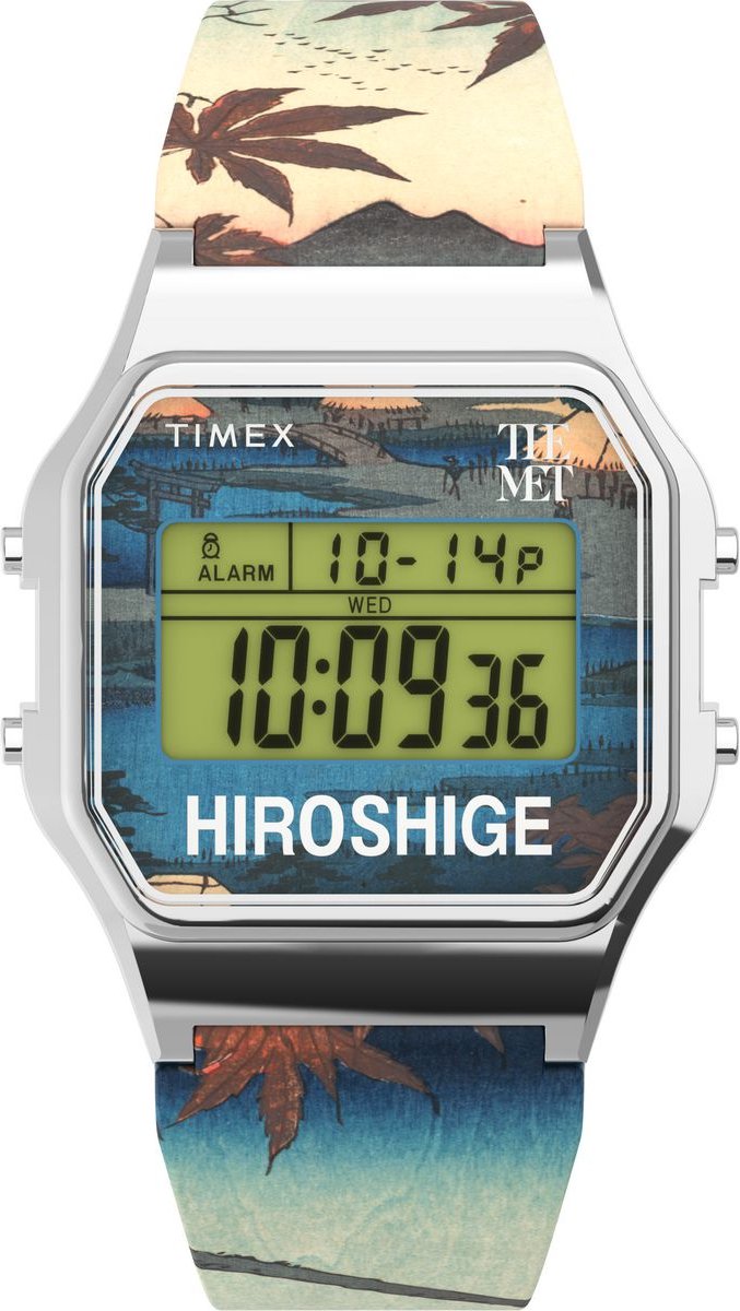 Timex The Met X Hiroshige Unisex Multicolor Uhr TW2W25300