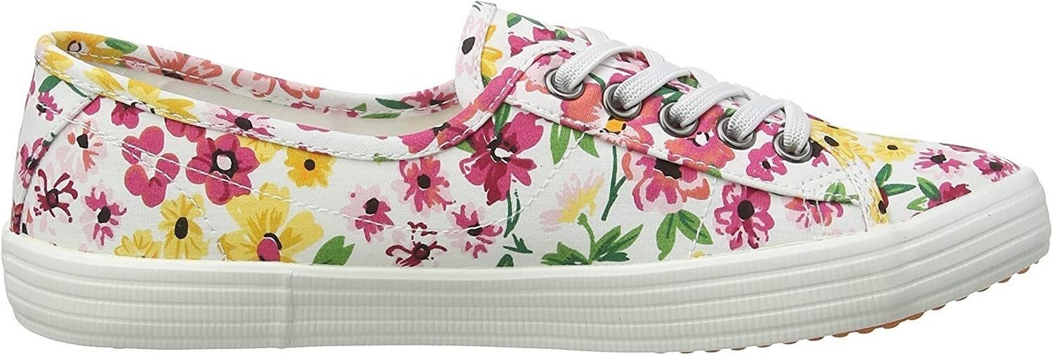 Thumbnail - Rocket Dog - Damen Pumps "Chow Chow Margate", Floral (Weiß/Bunt)