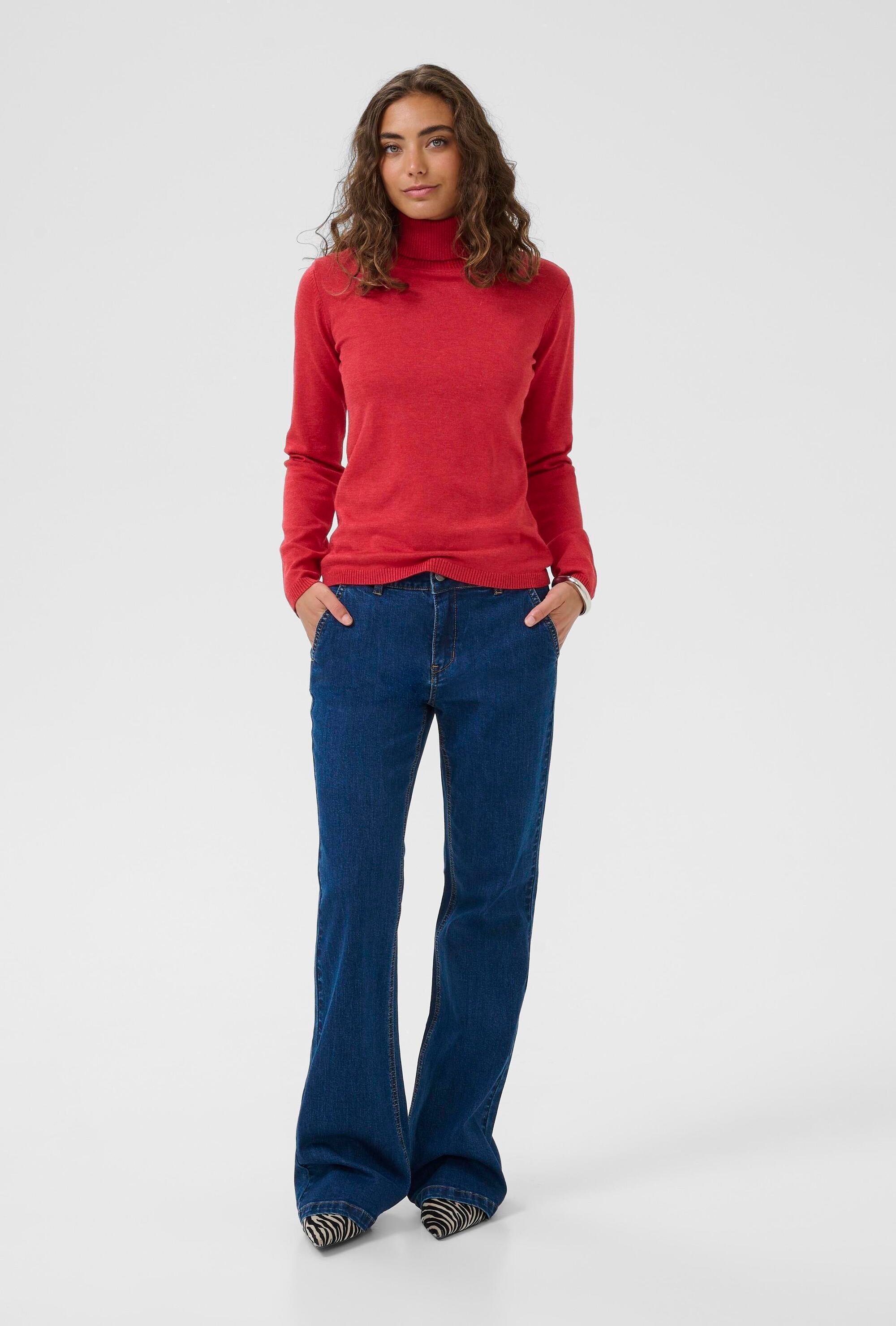 Strickpullover CUannemarie Strickpullover Slim/ Regular fit red