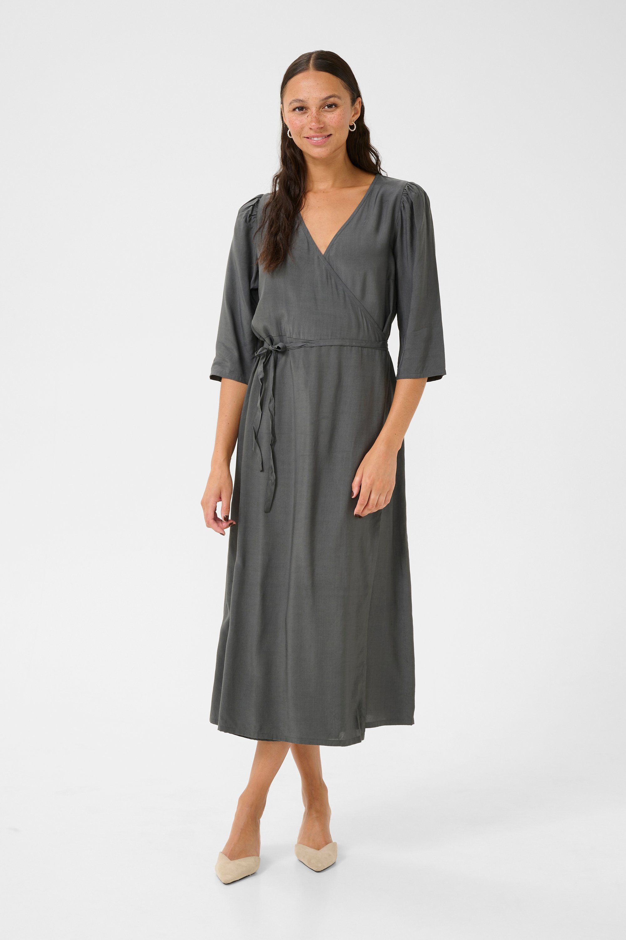 Thumbnail - Kleid Regular fit black