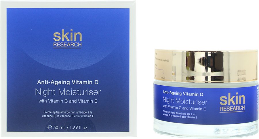 Skin Research Anti-Ageing Vitamin D Night Moisturiser 50ml
