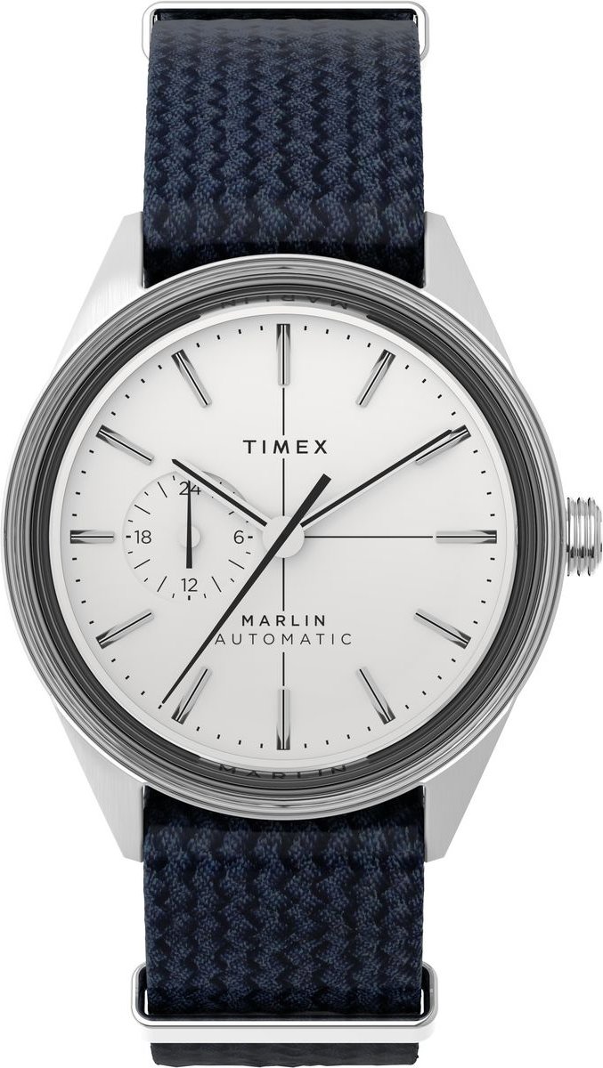 Timex Marlin Jet Automatik Herrenuhr Blau TW2V72300