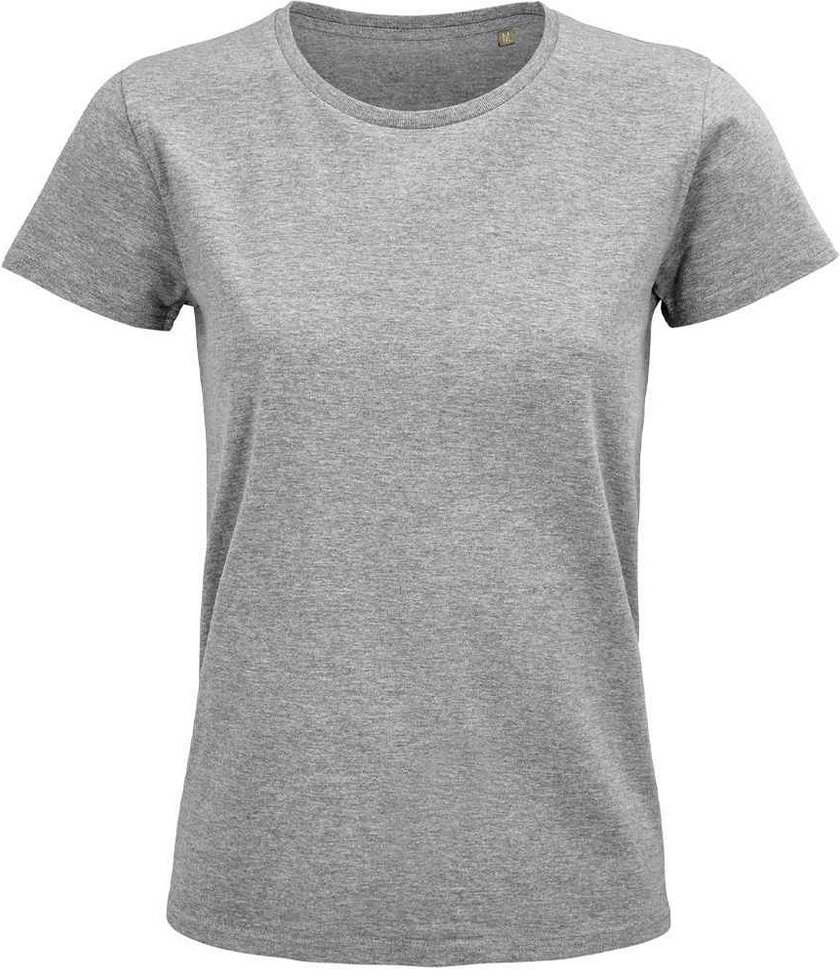 SOLS - "Pioneer" T-Shirt für Damen (Grau meliert)