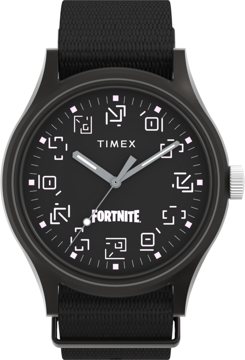 Timex Mk1 X Fortnite Herren Schwarz Uhr TW2W97000