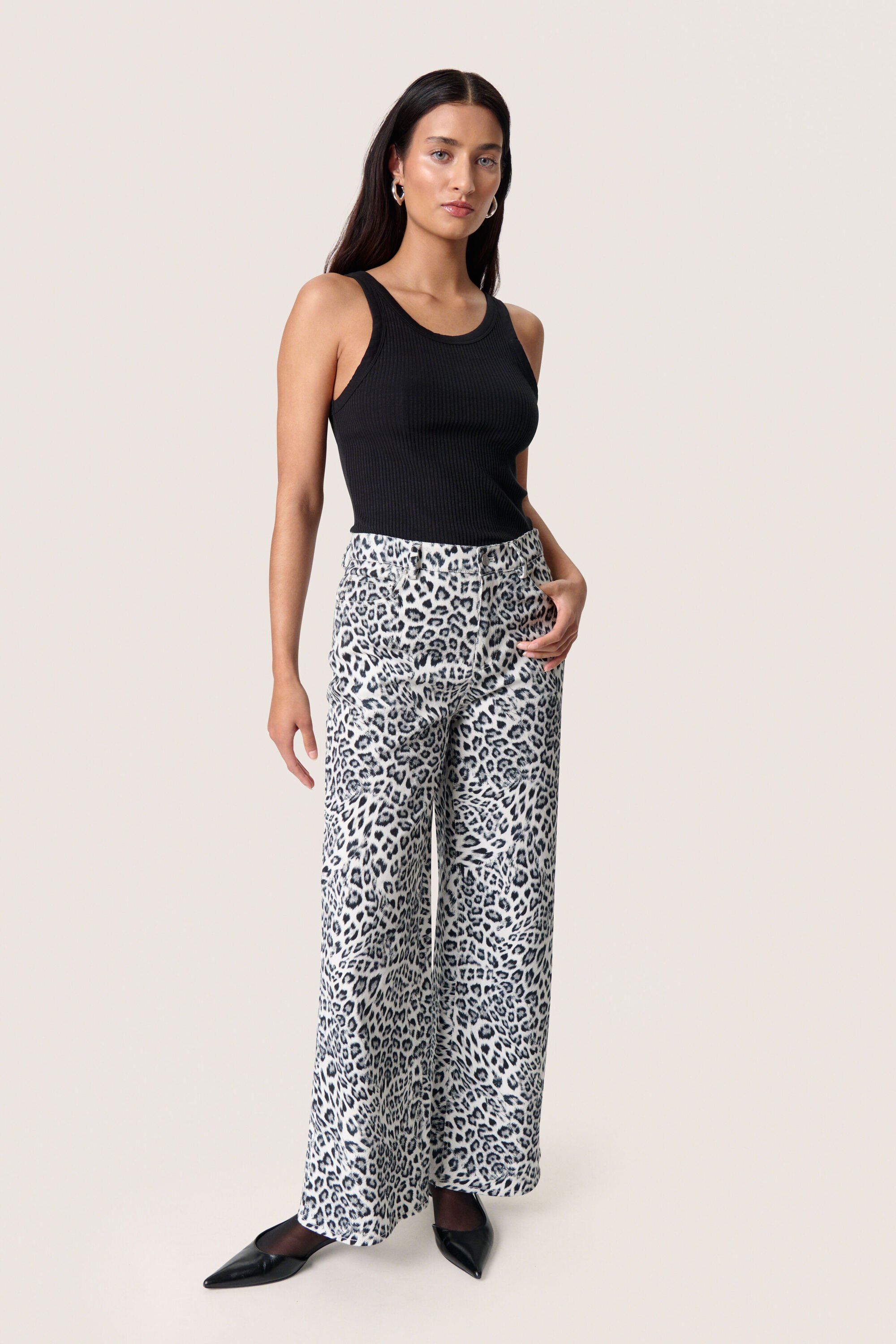 Pants Suiting SLSandja Gerade Passform animal