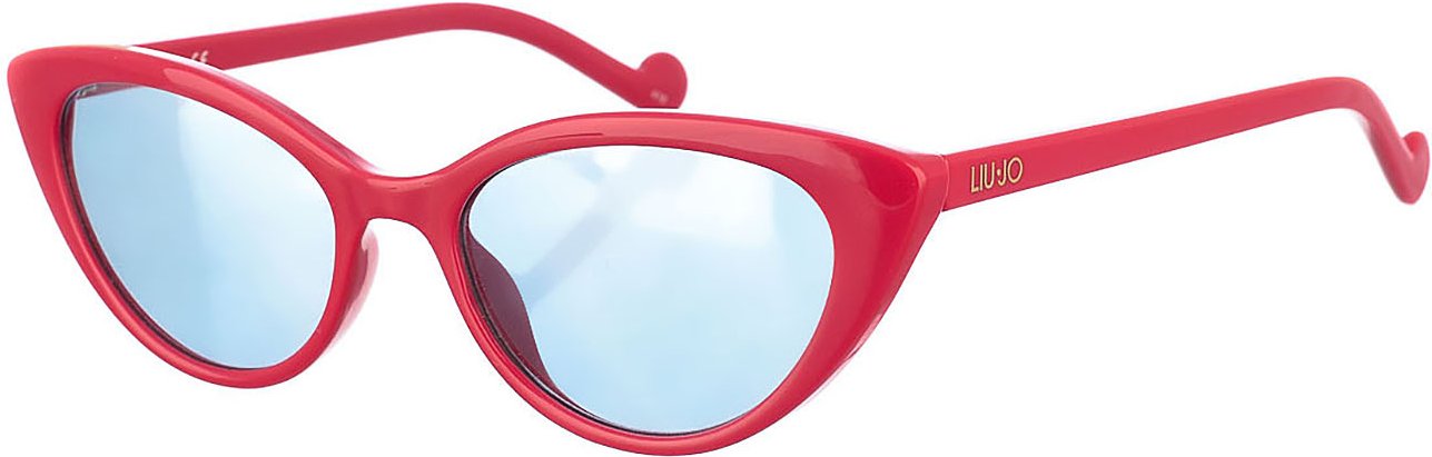 Damen-Sonnenbrille aus Acetat in Katzenaugenform LJ712S