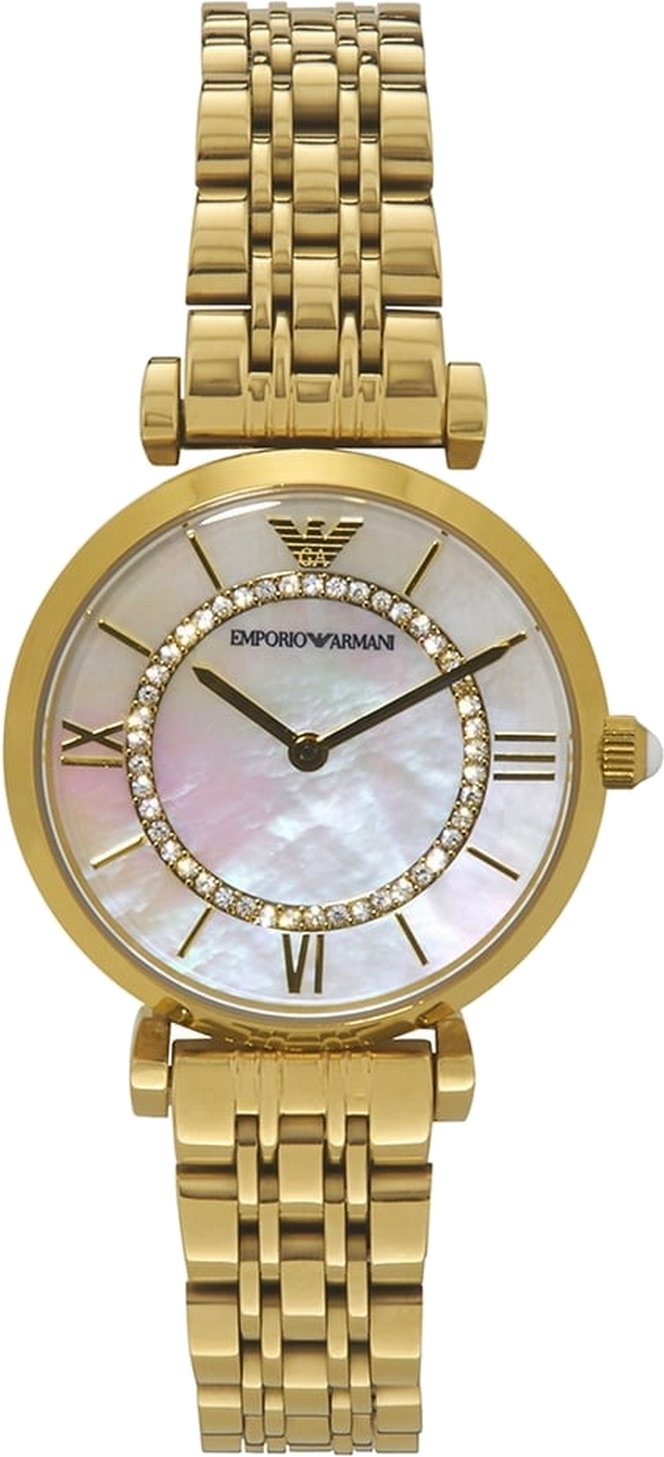 Emporio Armani Damenuhr Quartz Gold