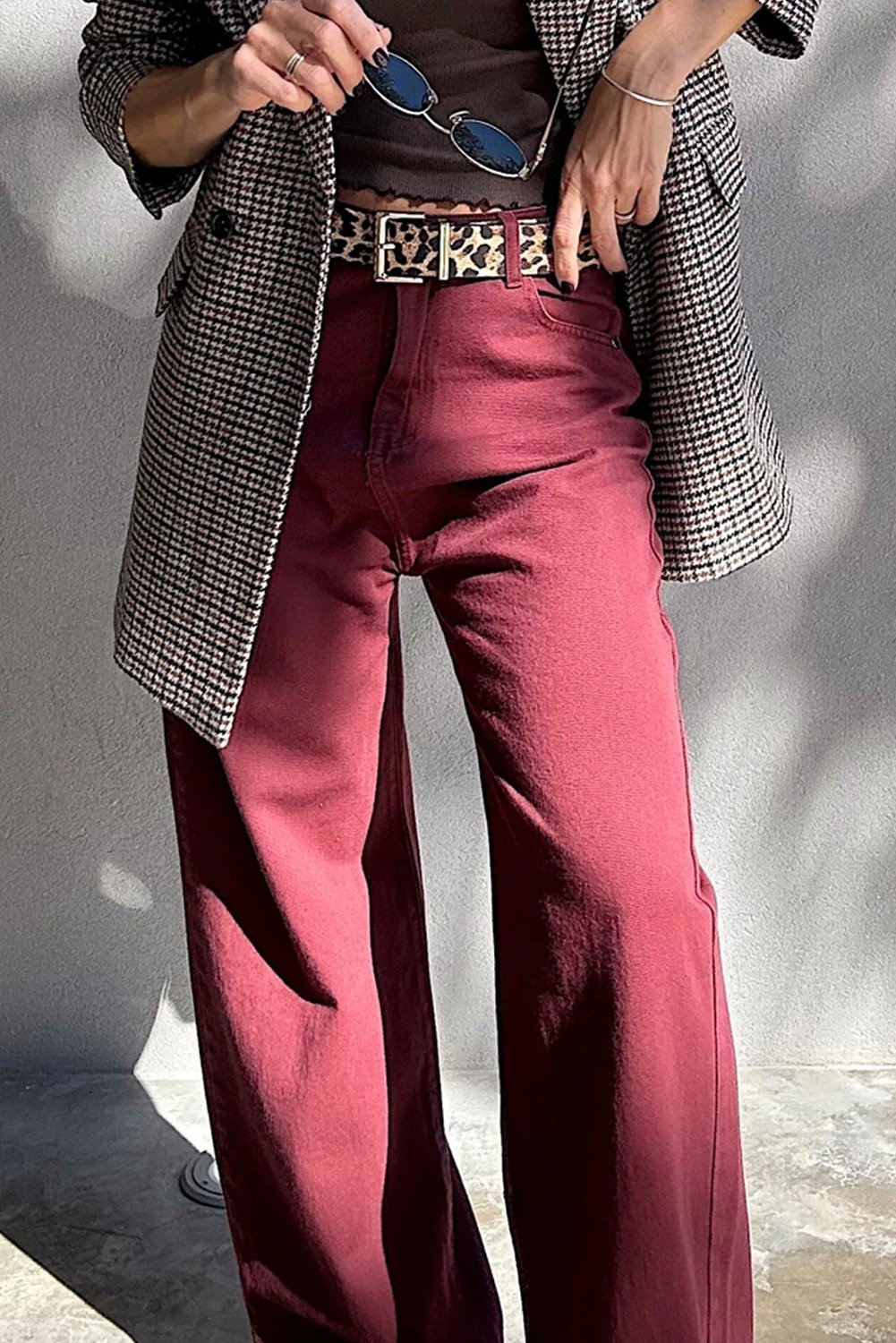 Entspannte Weite Beinhosen