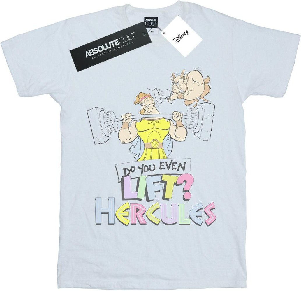 Disney - "Do You Even Lift?" T-Shirt für Herren (Weiß)