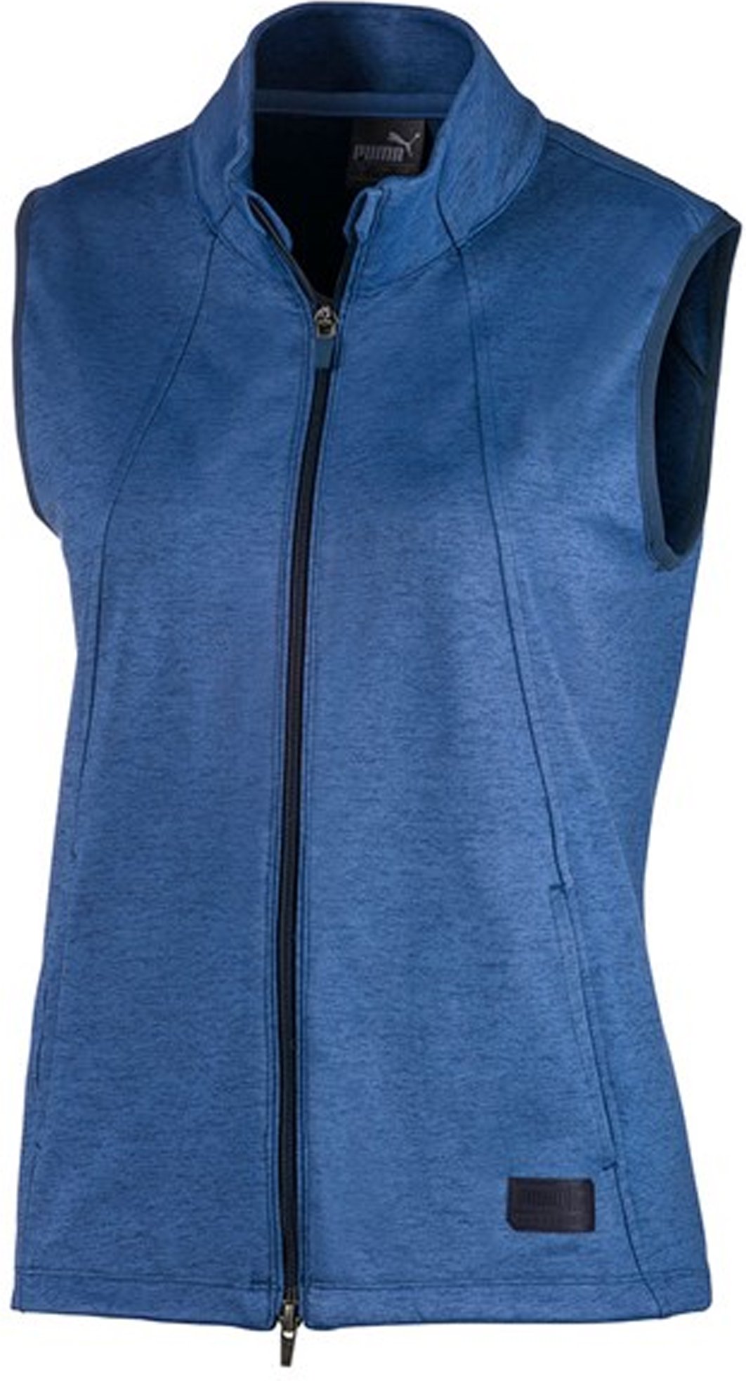 Puma CloudSpun Warm Up Weste Reißverschluss UP Blue Womens Ärmeln 595852 02