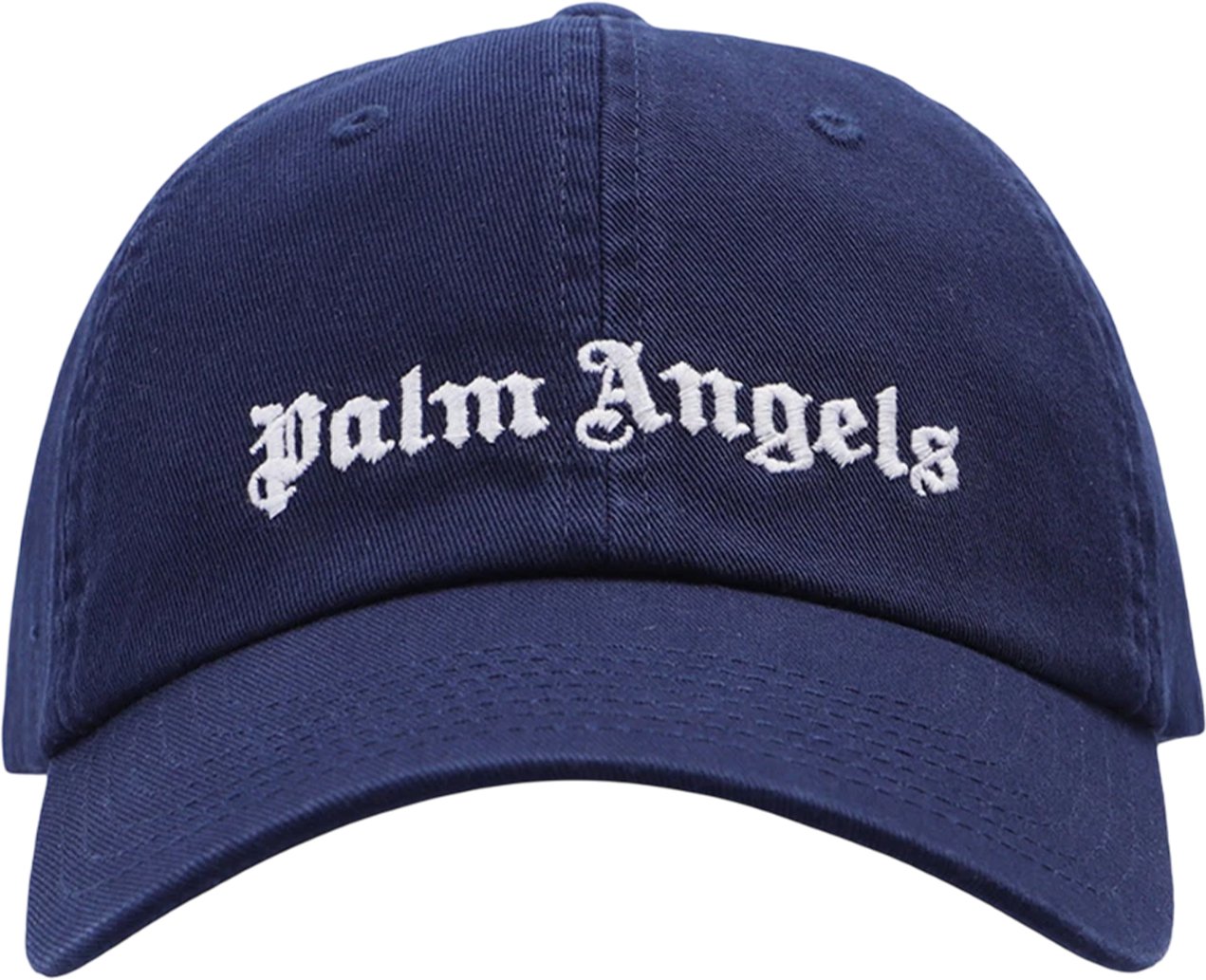 Palm Angels - Baseball-Mütze für Herren/Damen Unisex (Dunkles Marineblau/Weiß)