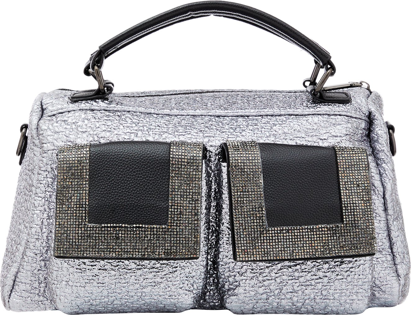 FELIPA Handtasche Damen Silber