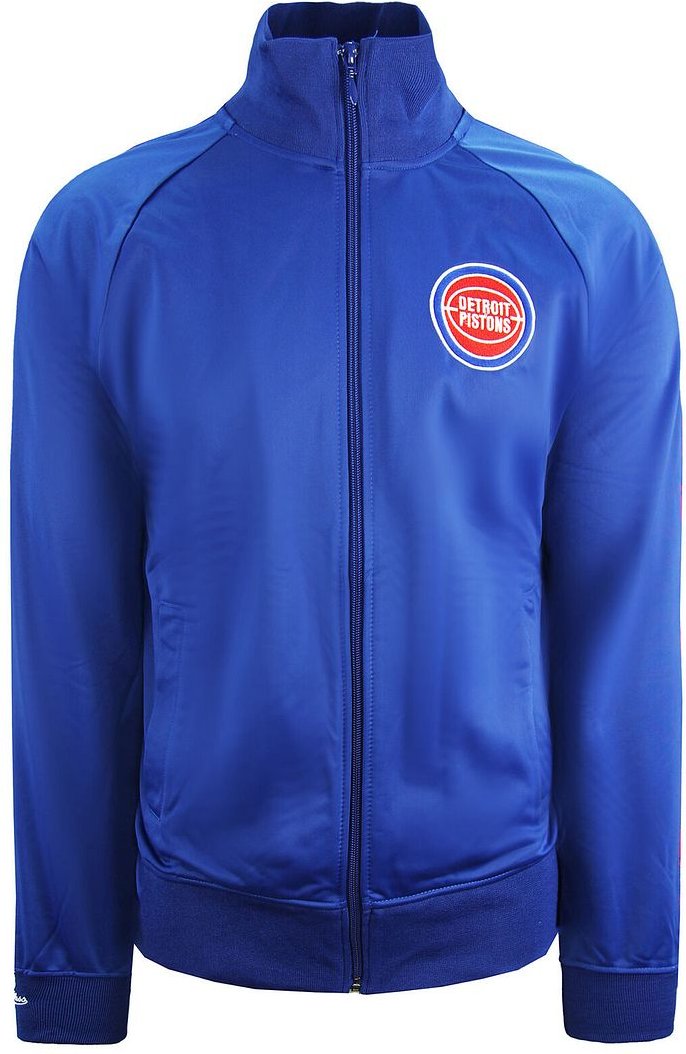 Mitchell & Ness Detroit Pistons Herren Blue Track Jacke