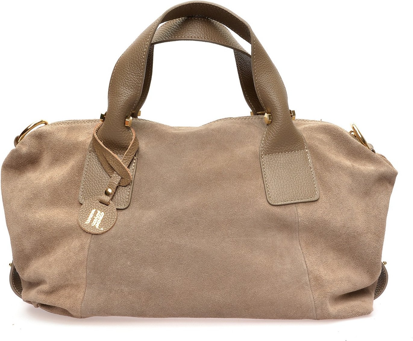 Anna Luchini Beige Rindsledertasche