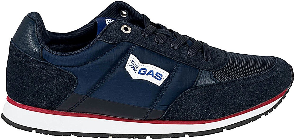 Gas Sneaker Dennis KILT Herren Blau