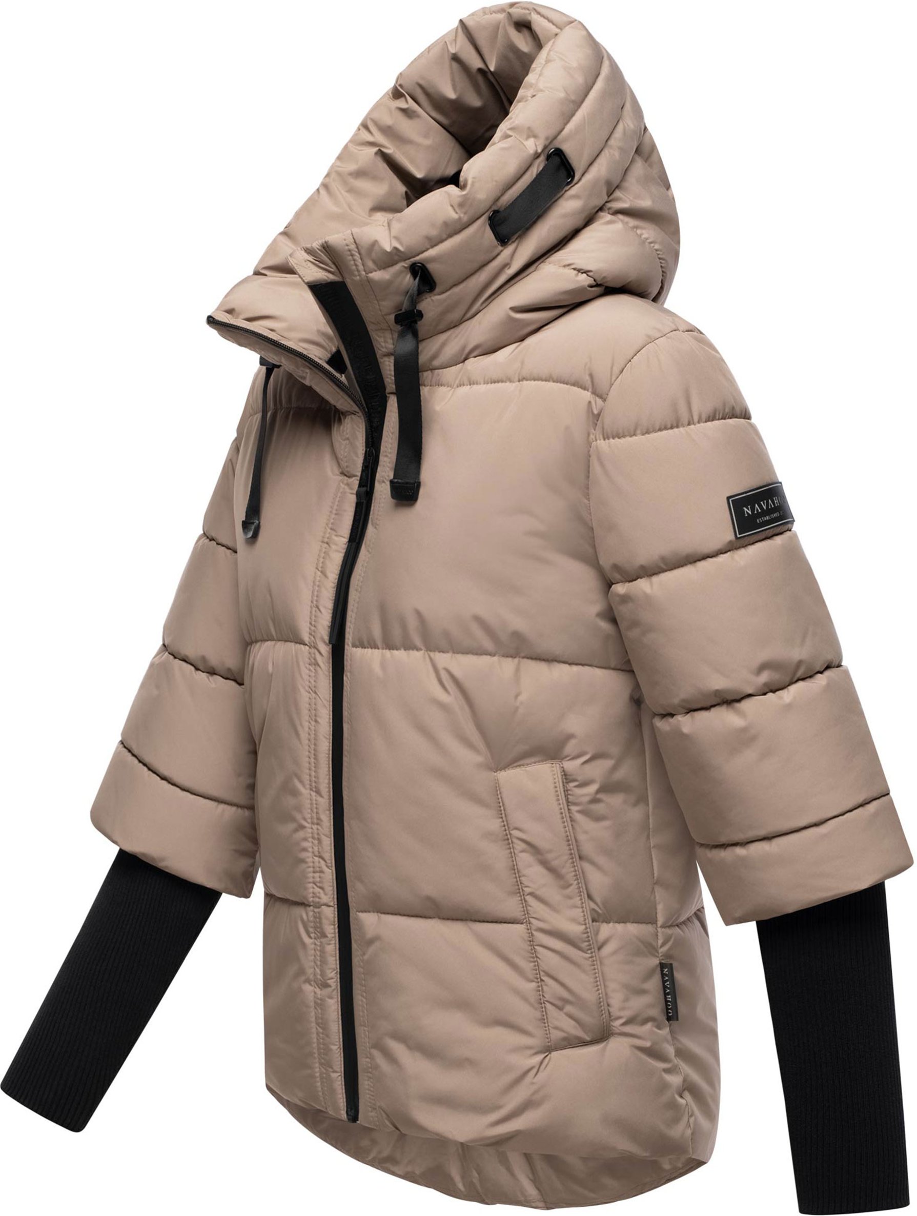 Navahoo Damen Winter Steppjacke Lotusherz XIV – warm, funktional & urban