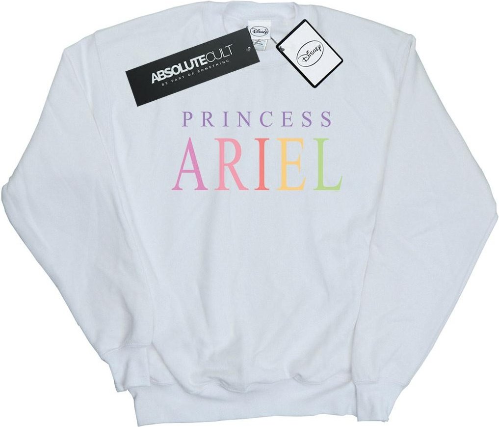 Disney - "The Little Mermaid Ariel Graphic" Sweatshirt für Mädchen (Weiß)