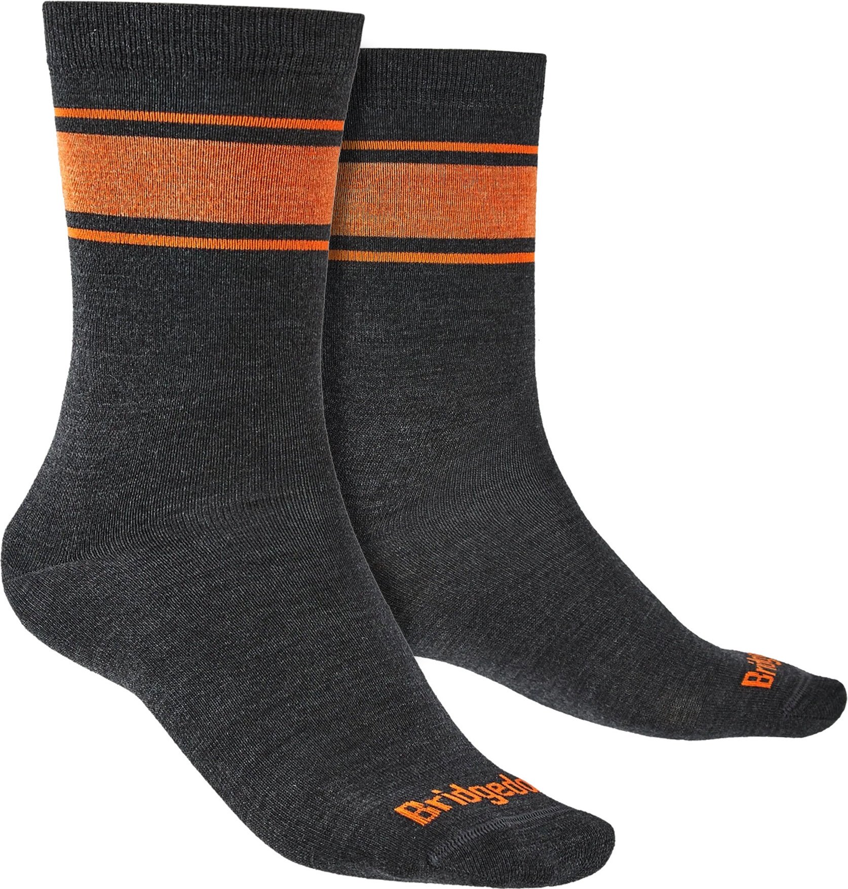 Thumbnail - Bridgedale - Herren Liner Base Layer Merino Socken - Graphit
