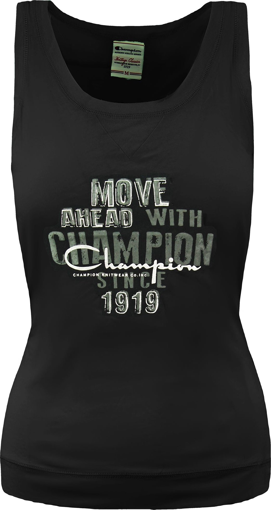 Champion Heritage Fit Damen Weste in Schwarz