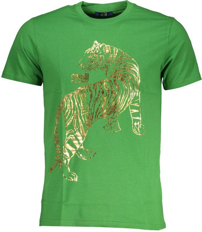 Thumbnail - Tigerdruck T-Shirt mit kurzen Ärmeln und Rundhalsausschnitt