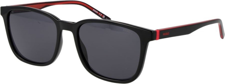 Schwarze Edelstahl-Sonnenbrille
