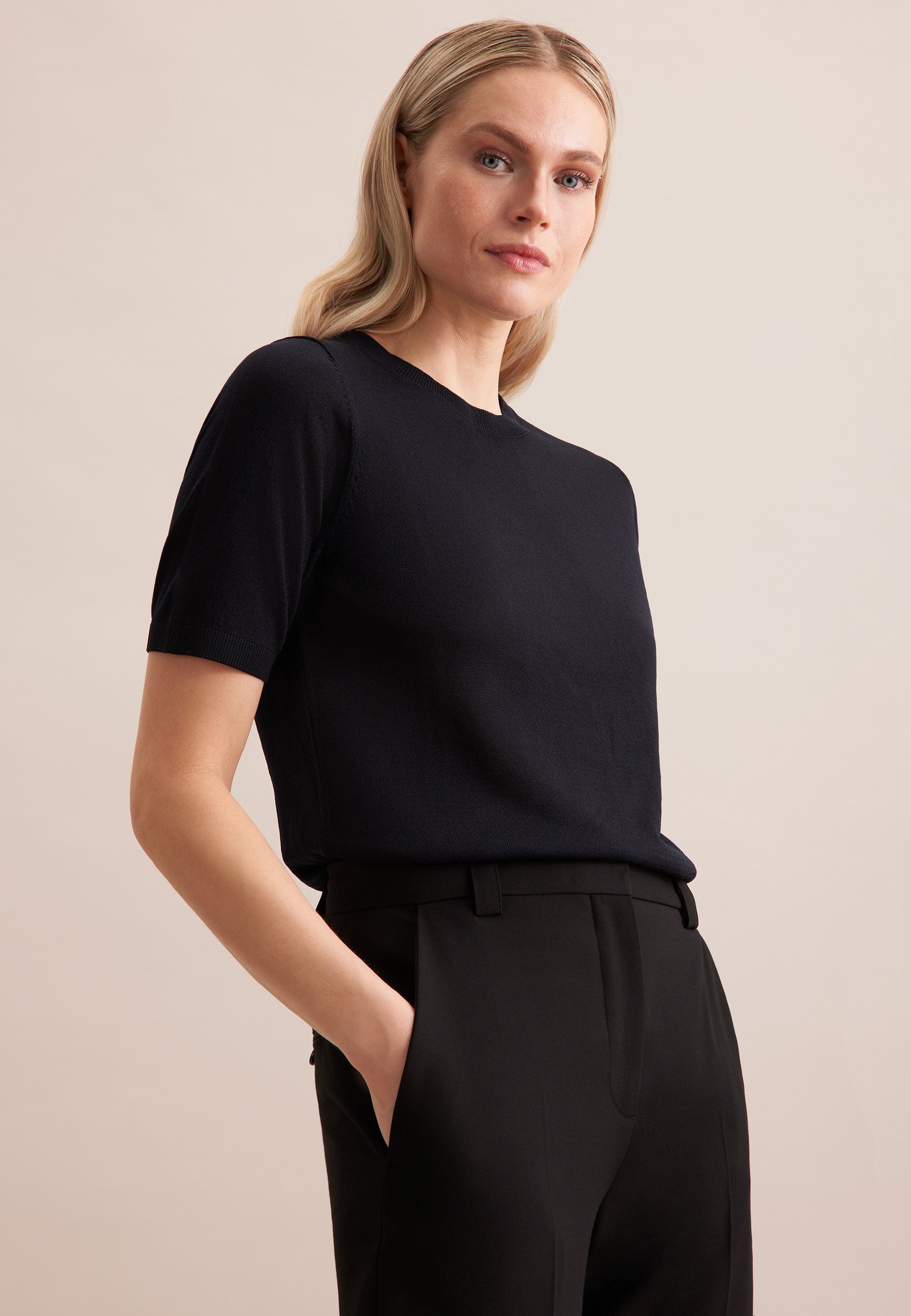 Thumbnail - Pullover Damen Schwarz