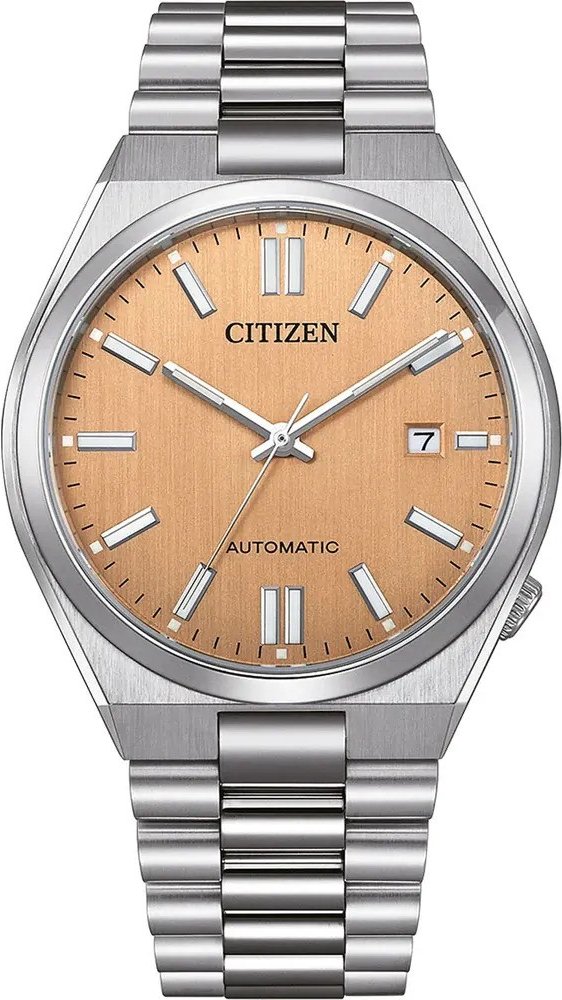 Citizen Tsuyosa Herren Silberne Uhr NJ0159-86Z