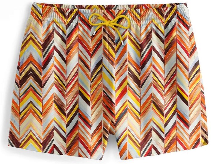 "Fiery Madness" Badeshorts