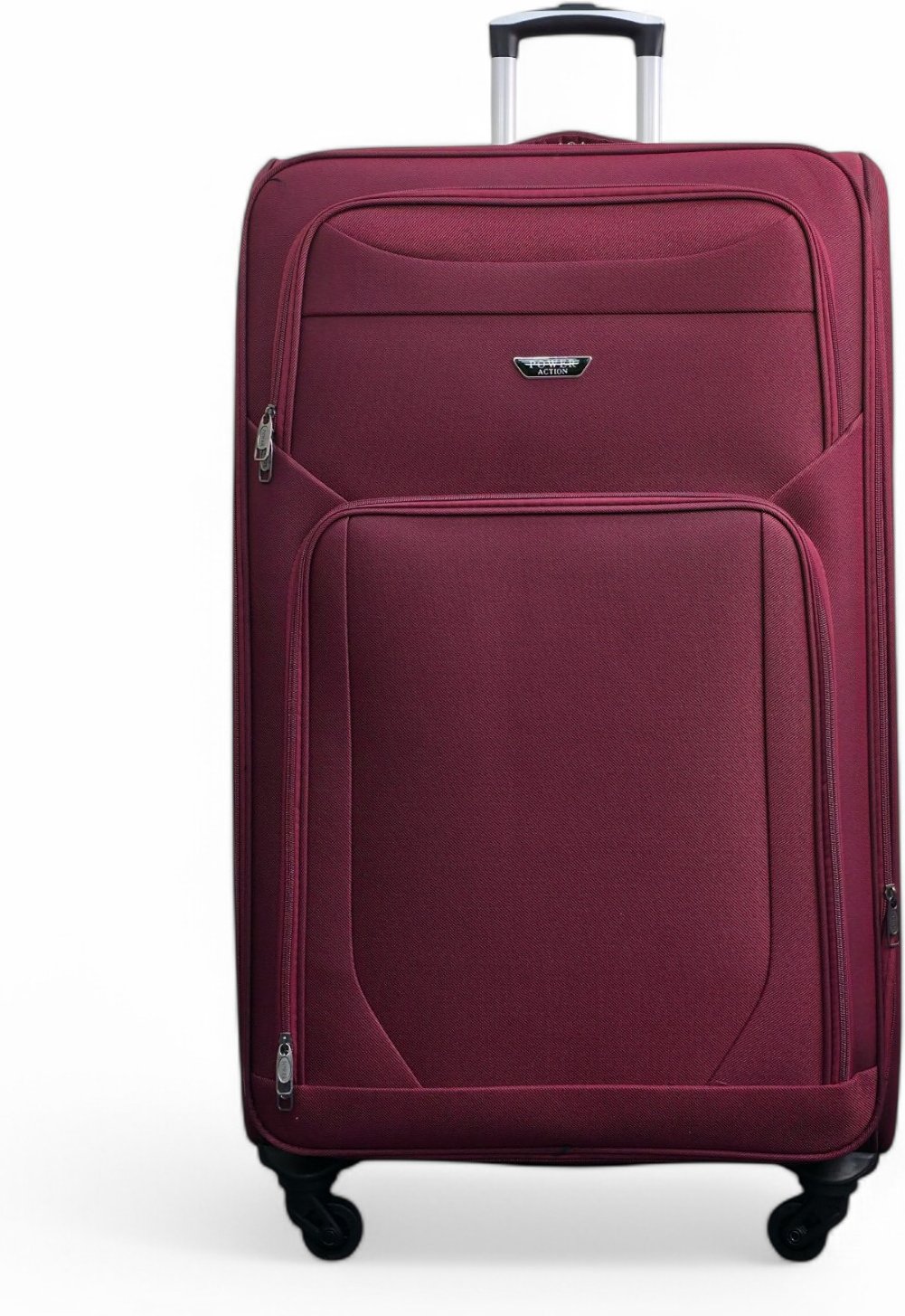 Weichschalen-Reisekoffer aus leichtem Nylon, extragroß, mit 4 Rädern