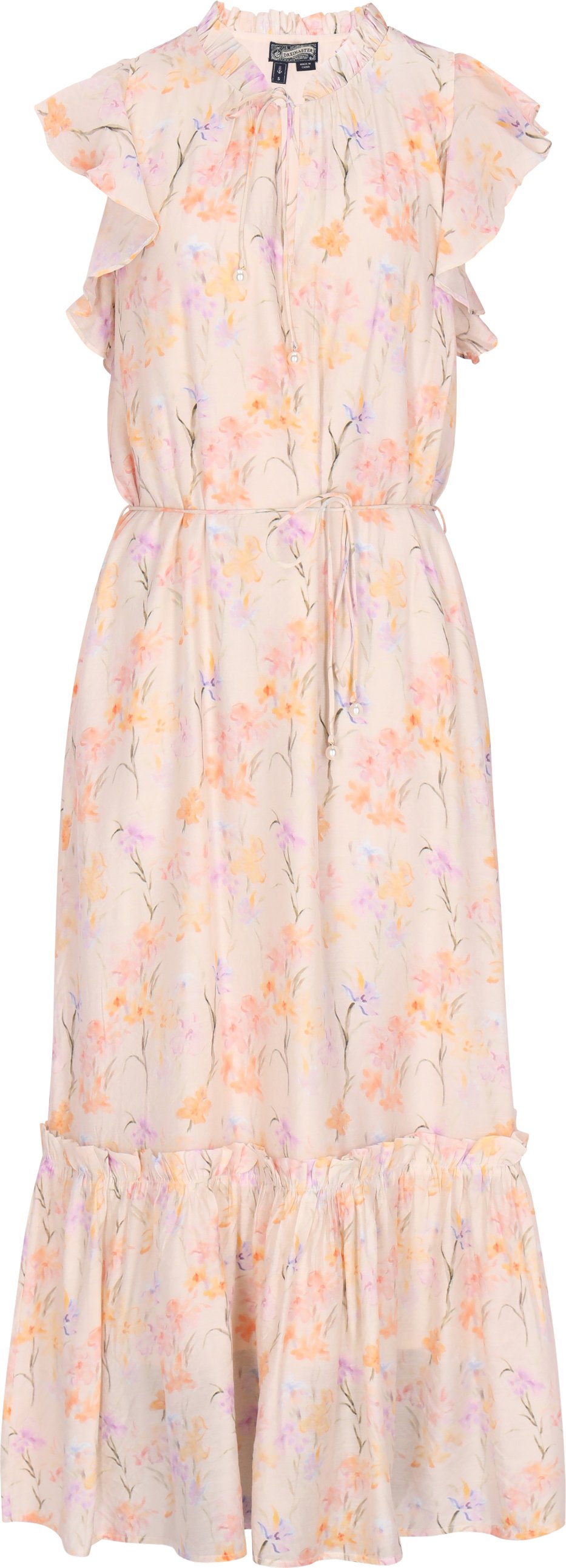 Thumbnail - Dreimaster Kleid Frauen Aprikose