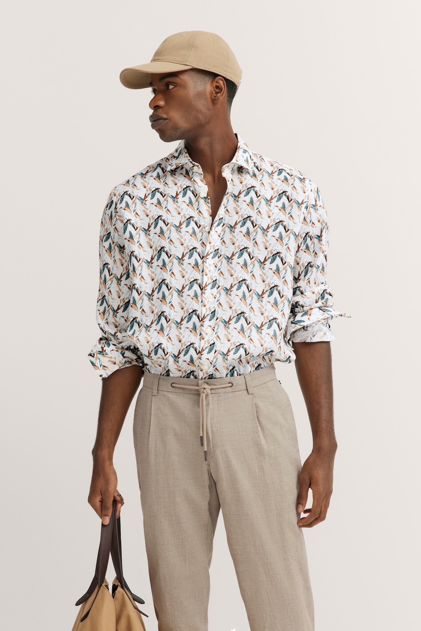 Bugatti Herren Hemd mit Print