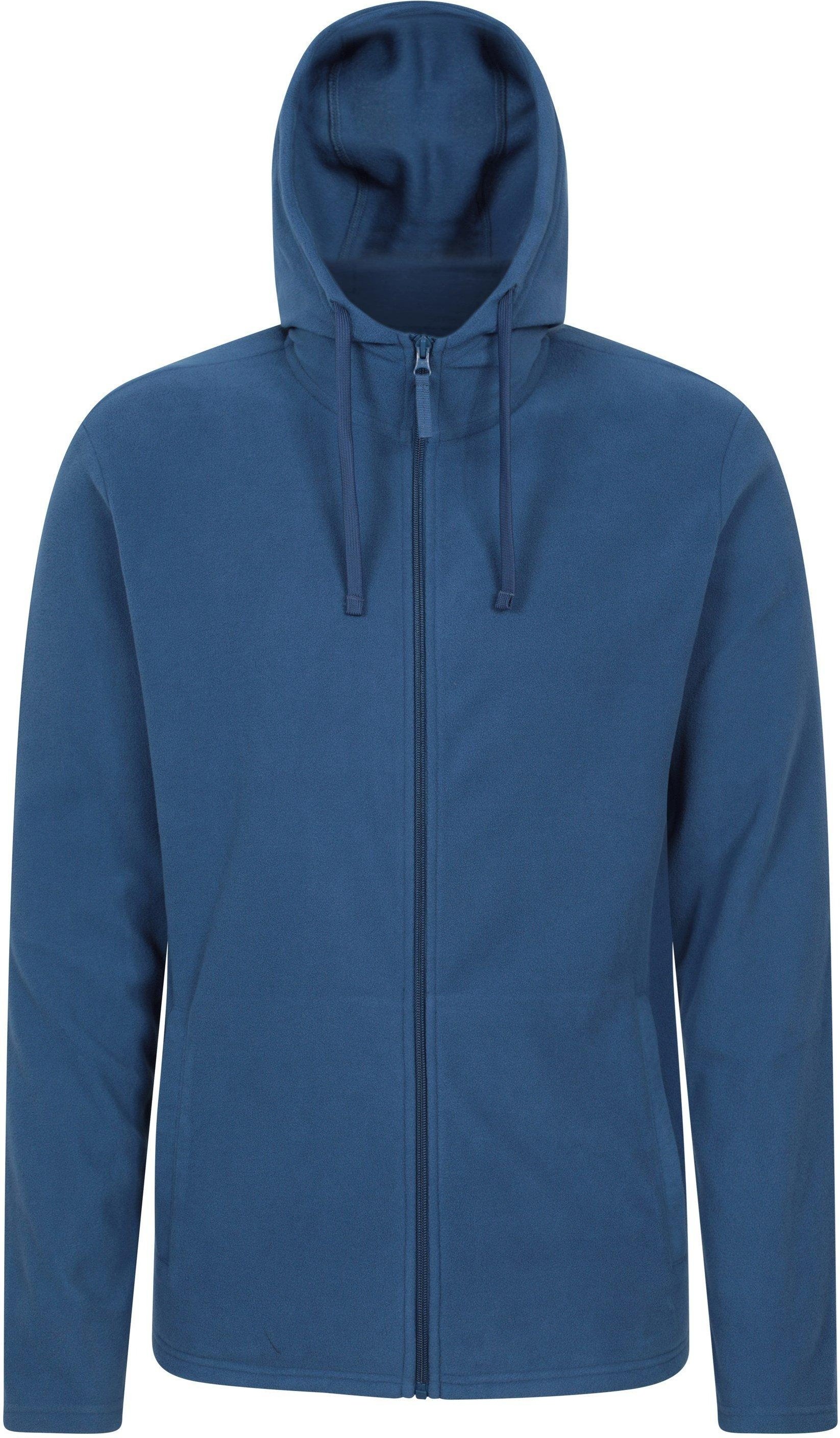 Mountain Warehouse - "Camber" Hoodie mit durchgehendem Reißverschluss für Herren (Hellblau)