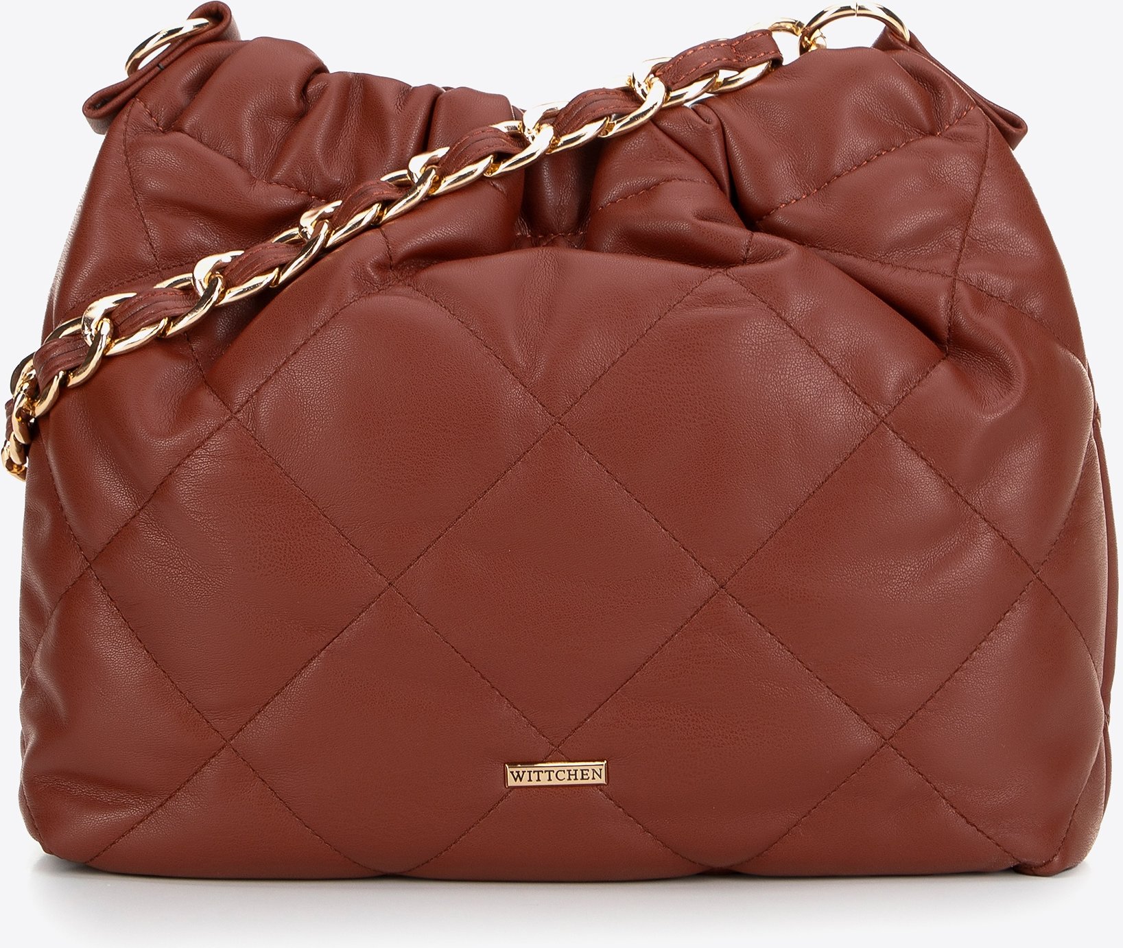 Wittchen Damen-Tasche aus rotem Öko-Leder mit Kette