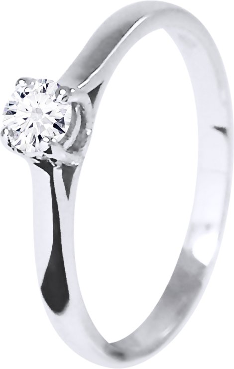 DIADEMA - Ring - Diamanten - Einzelschliffqualität - Weißgold