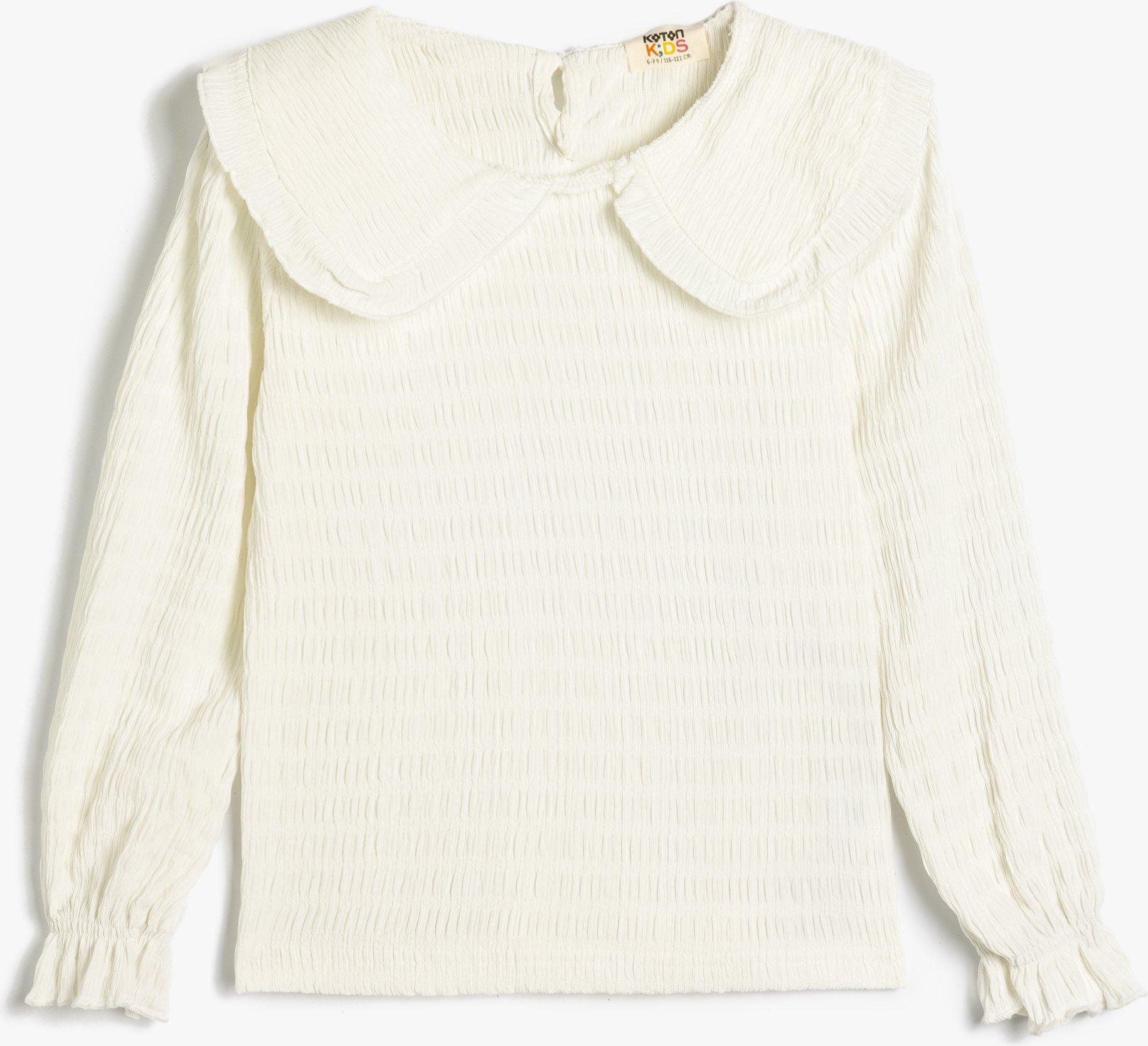 Koton Bluse Langärmelig Bubikragen Bluse