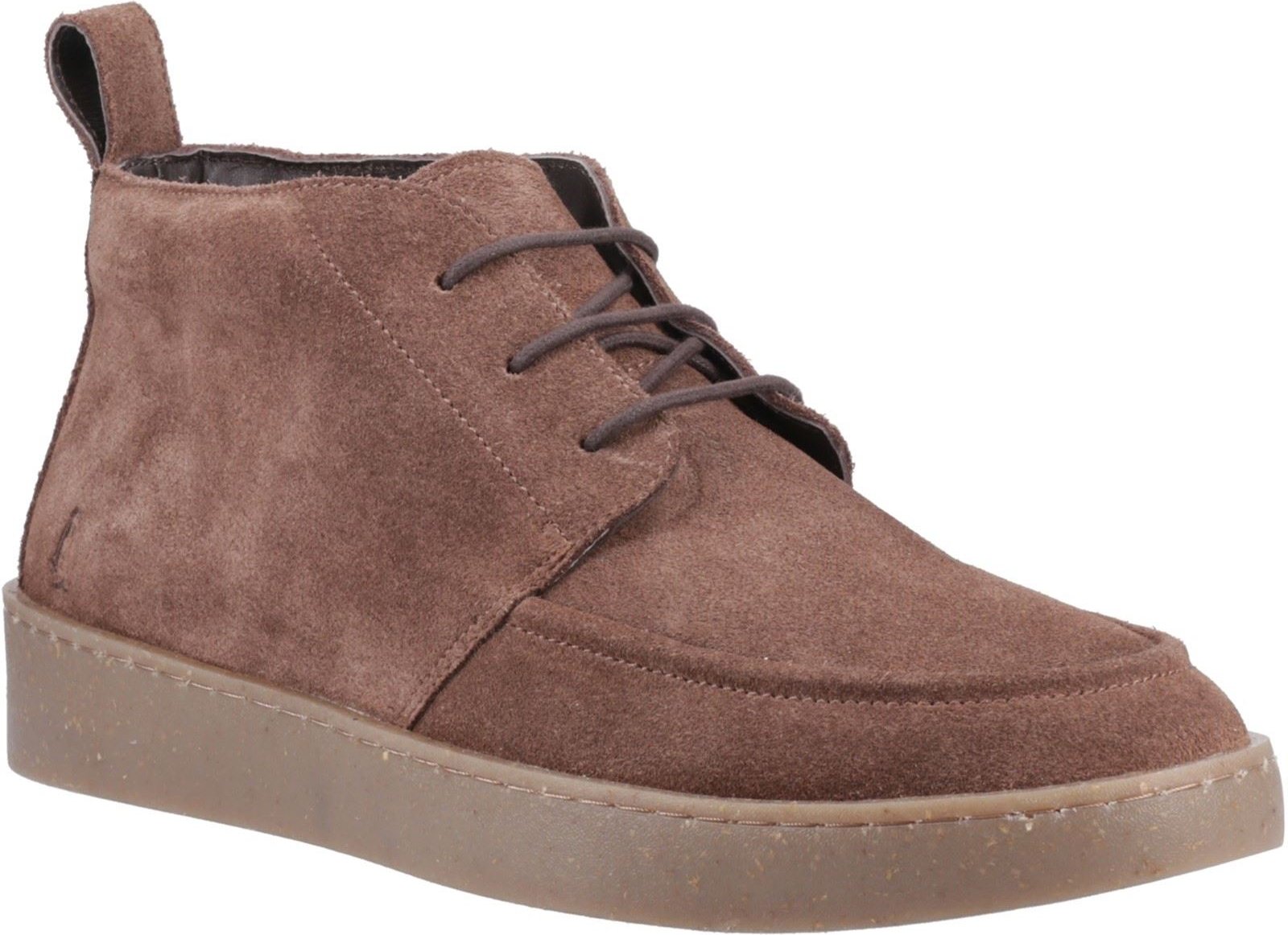 Thumbnail - Hush Puppies Rory Wildleder Herren Schokoladenfarbe Stiefeletten