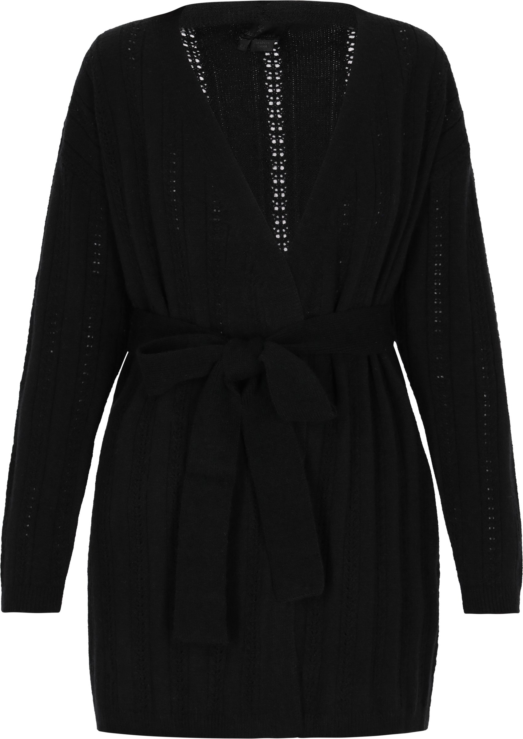 Dreimaster Cardigan Damen Schwarz