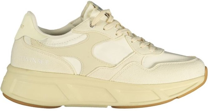 Twinset Beige Polyurethan Damen Sneaker