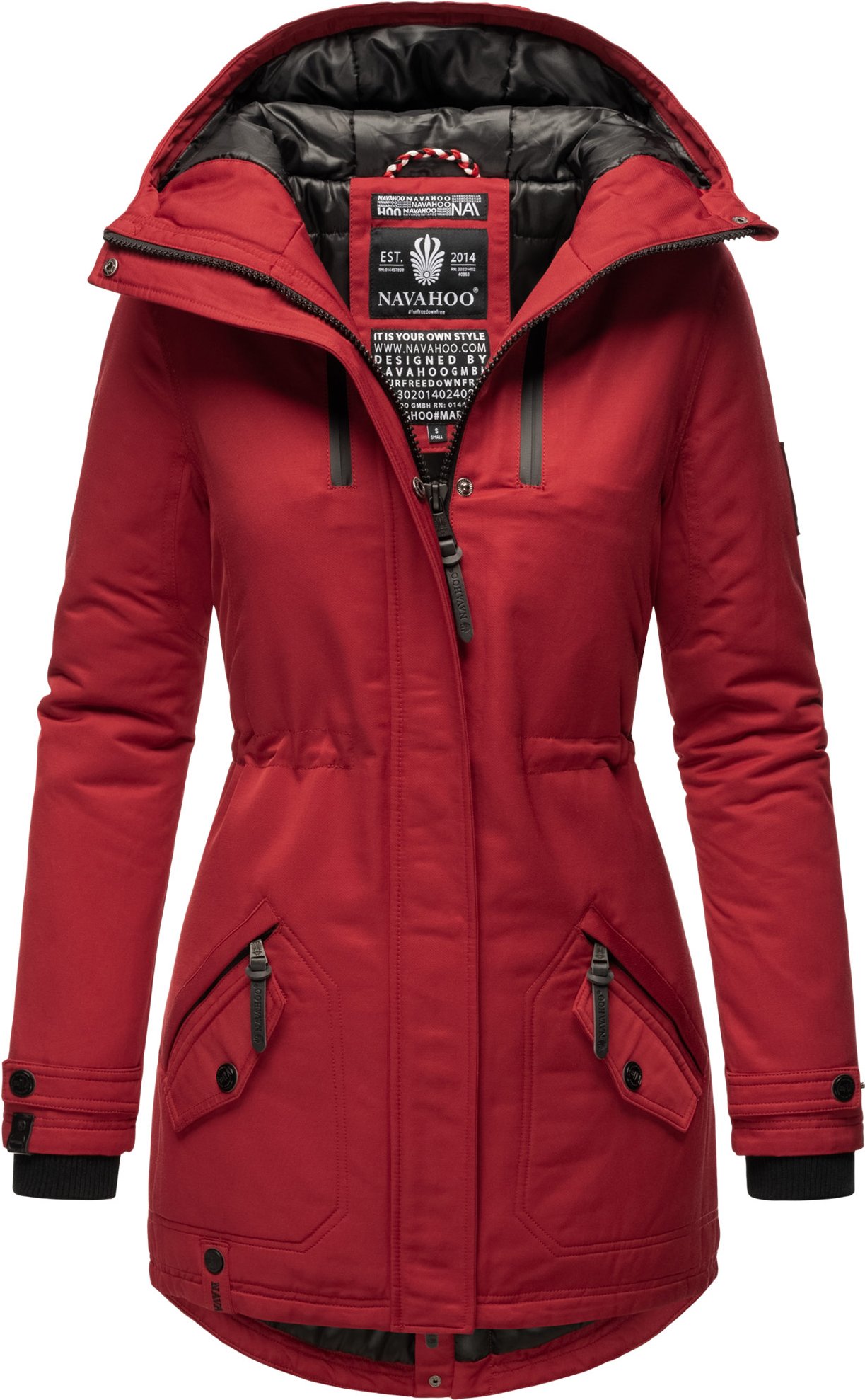 Navahoo Damen Winterjacke Avrille – Warm, Stylisch & Mit Perfekter Länge