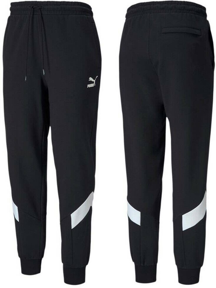Puma Mens Iconic MCS Trackhosen gefesselt Joggers Black 595743 01