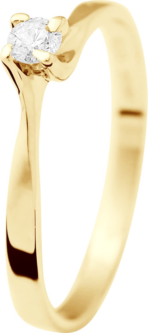 DIADEMA - Ring - Diamant - Gelbgold