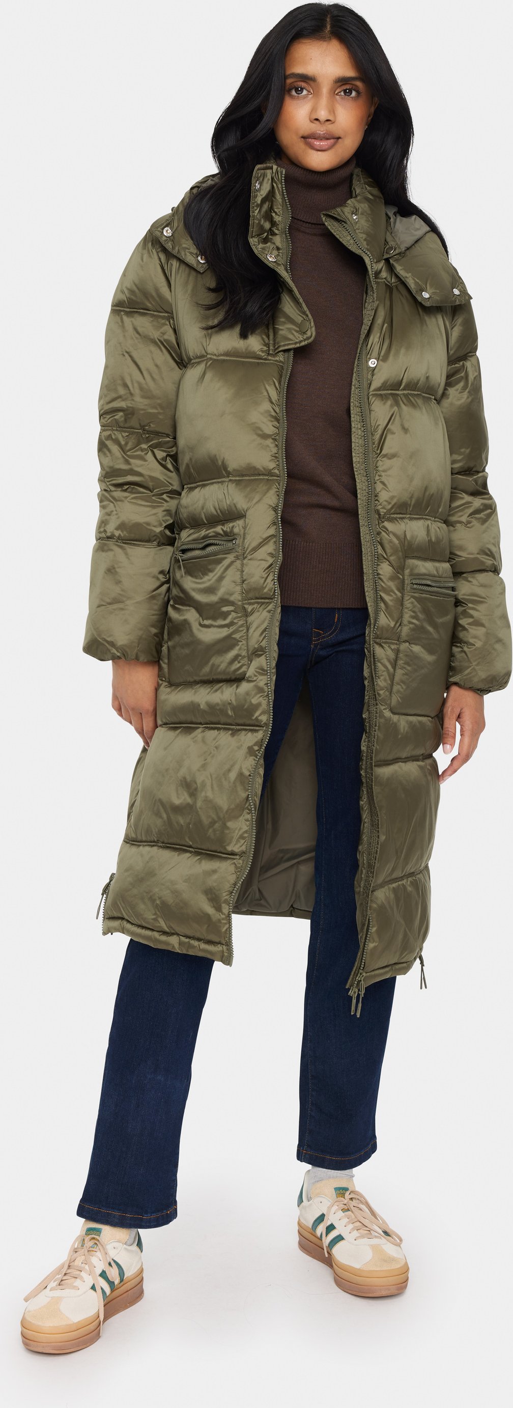 Jacke Gerade Passform Kalamata olive