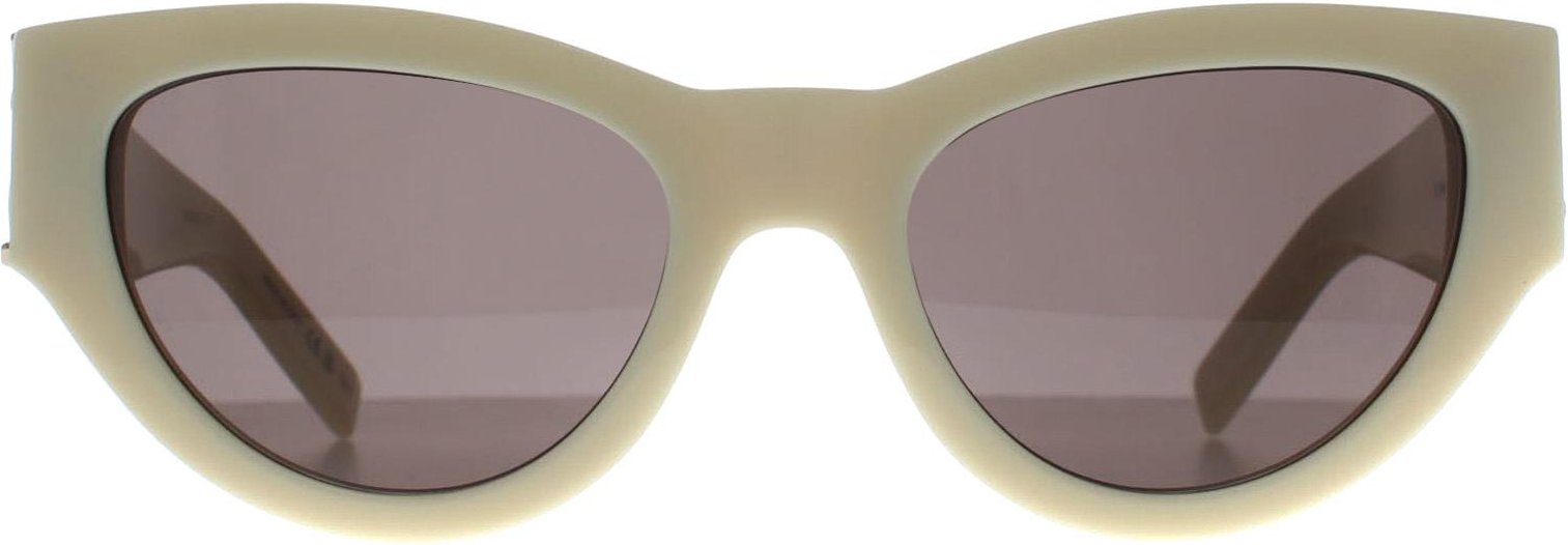 Saint Laurent Cat Eye Damen Elfenbein Grau SL M94