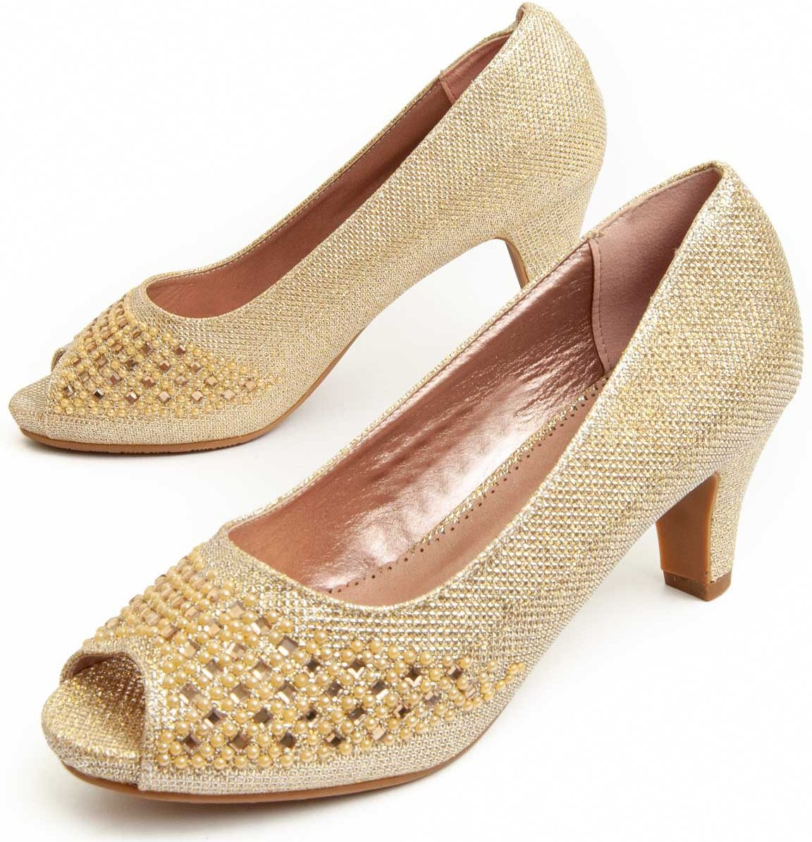 Montevita Absatzschuh Unne63 in Gold