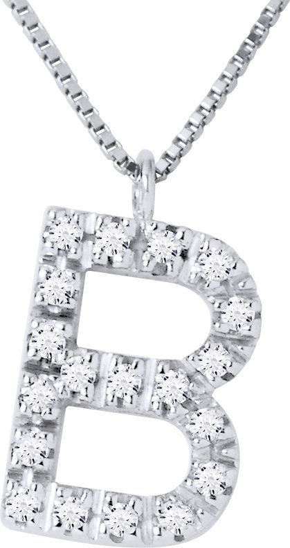 DIADEMA - Halskette mit Diamanten - B -Weißgold