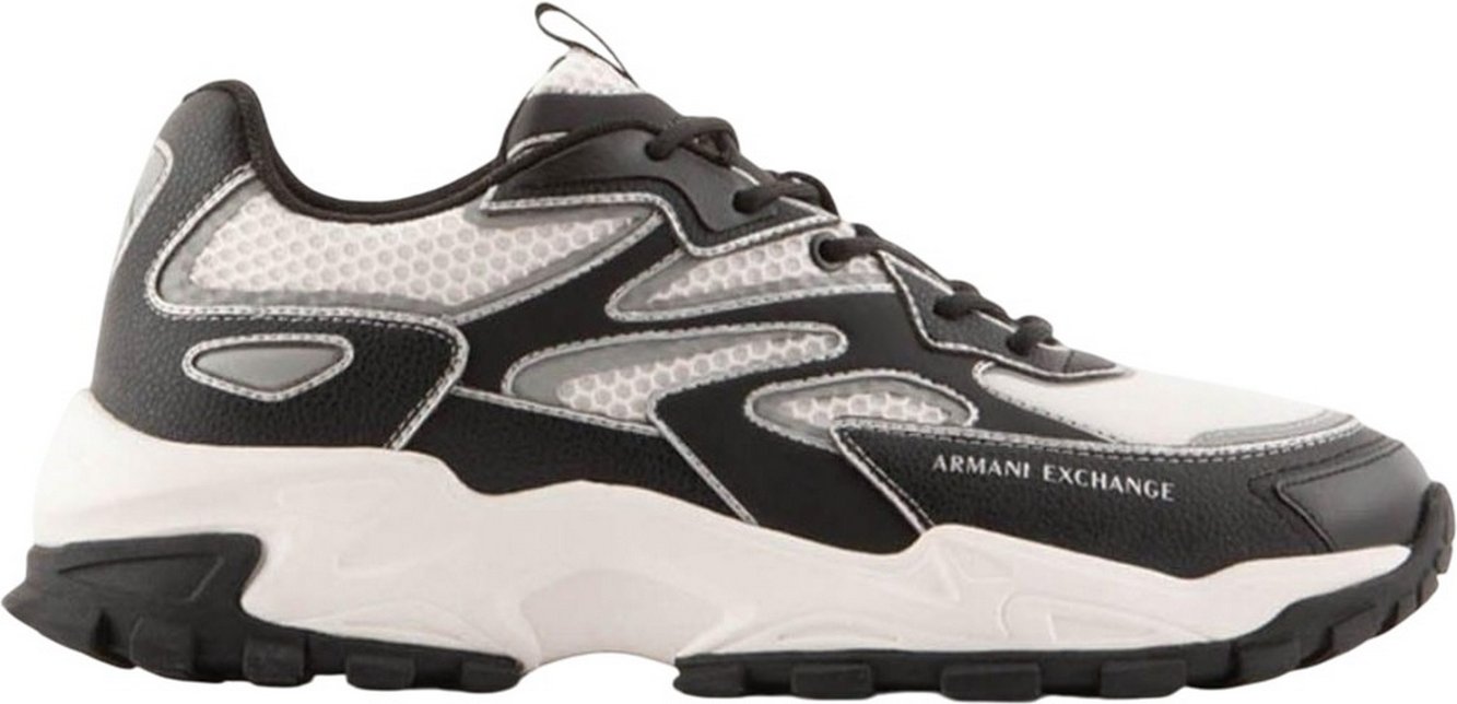 Armani Exchange - Sneaker für Herren (Schwarz/Weiß)