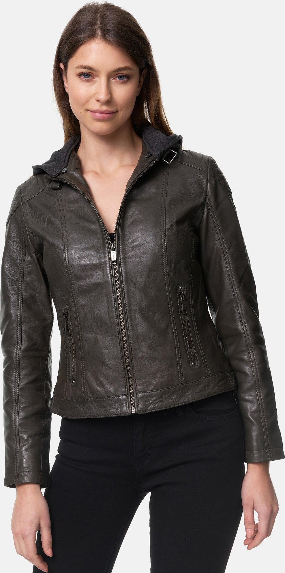 Tazzio Damen Lederjacke