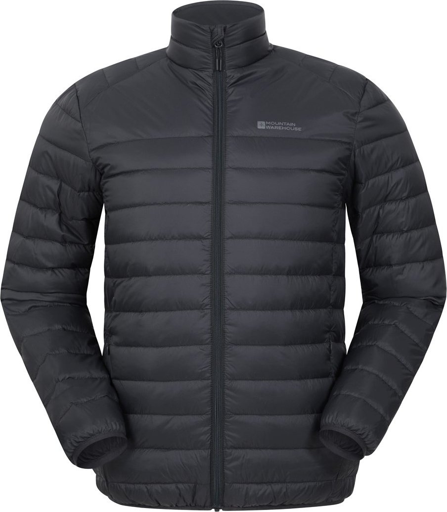Mountain Warehouse Herren Featherweight II Daunenjacke (Schwarz)