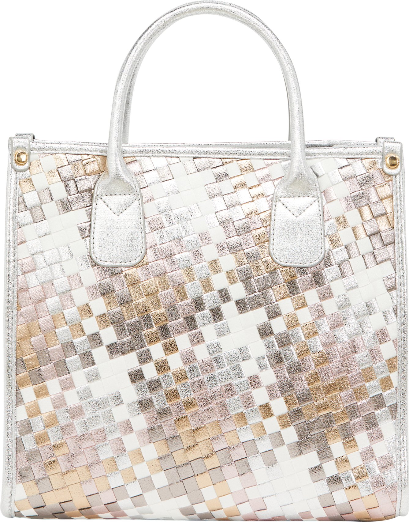 Faina Einkaufstasche Einkaufstasche Frauen Silber Gold